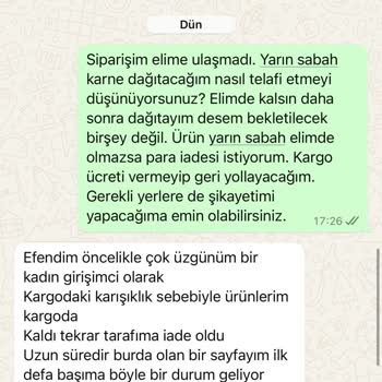 Mutluluk Bezesi Siparişi Göndermeme Ve Mesajlara Cevap Vermeme