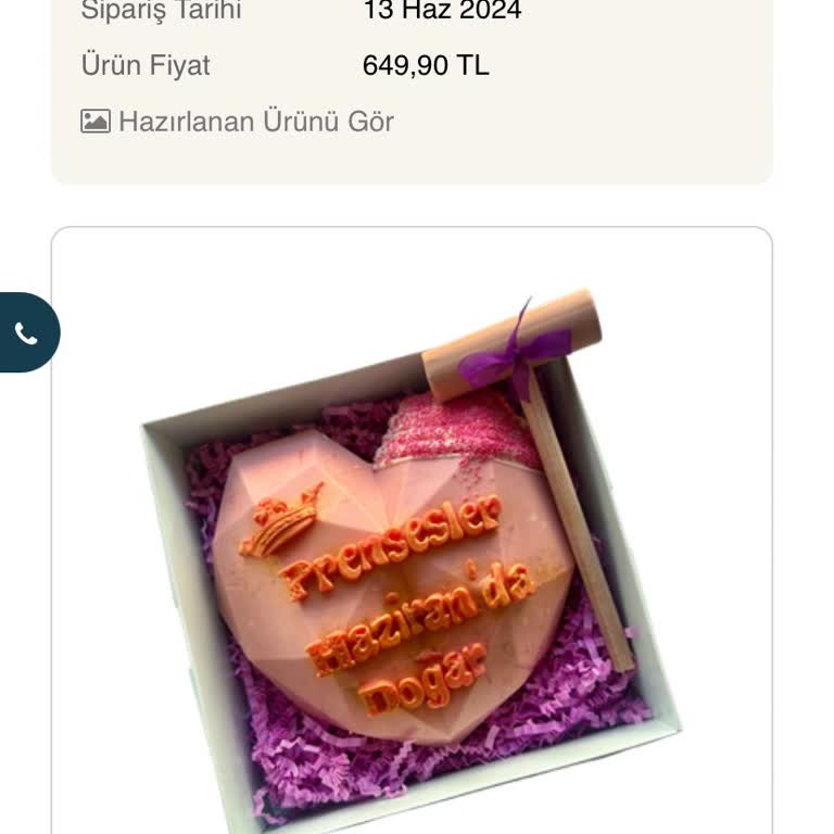 Lilyana Flowers Kırmalı Çikolata Gönderilmedi