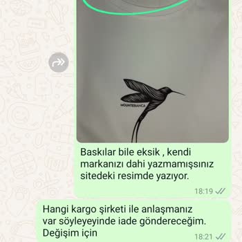 Mounte Bianca İade Ve Değişim Sürecinde Yaşadığım Sorunlar