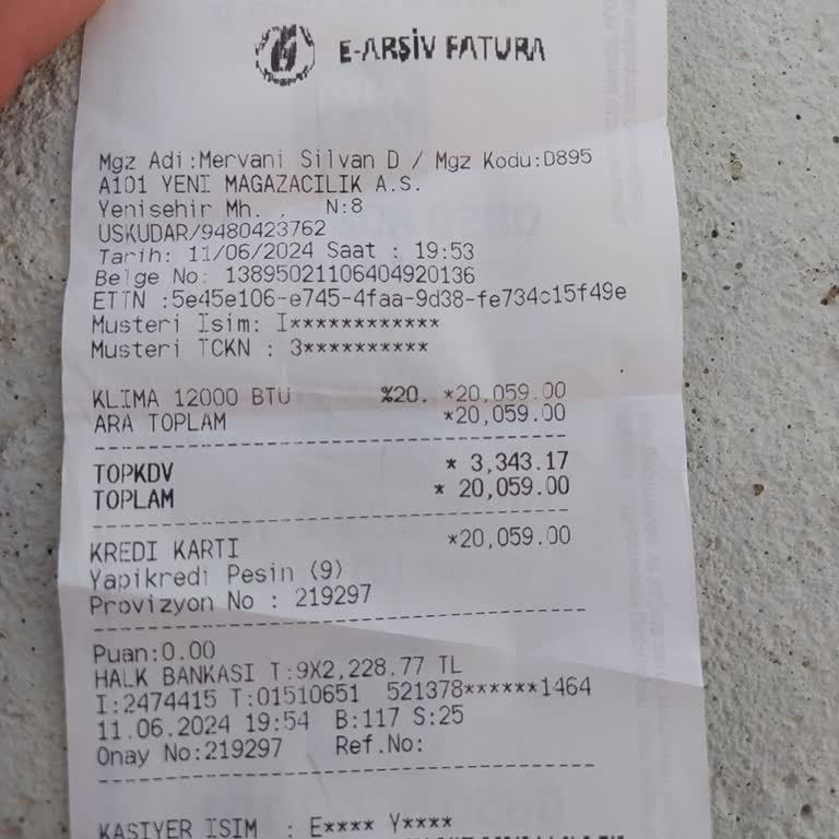A101 Bölge Müdürü Sorumsuzluğu
