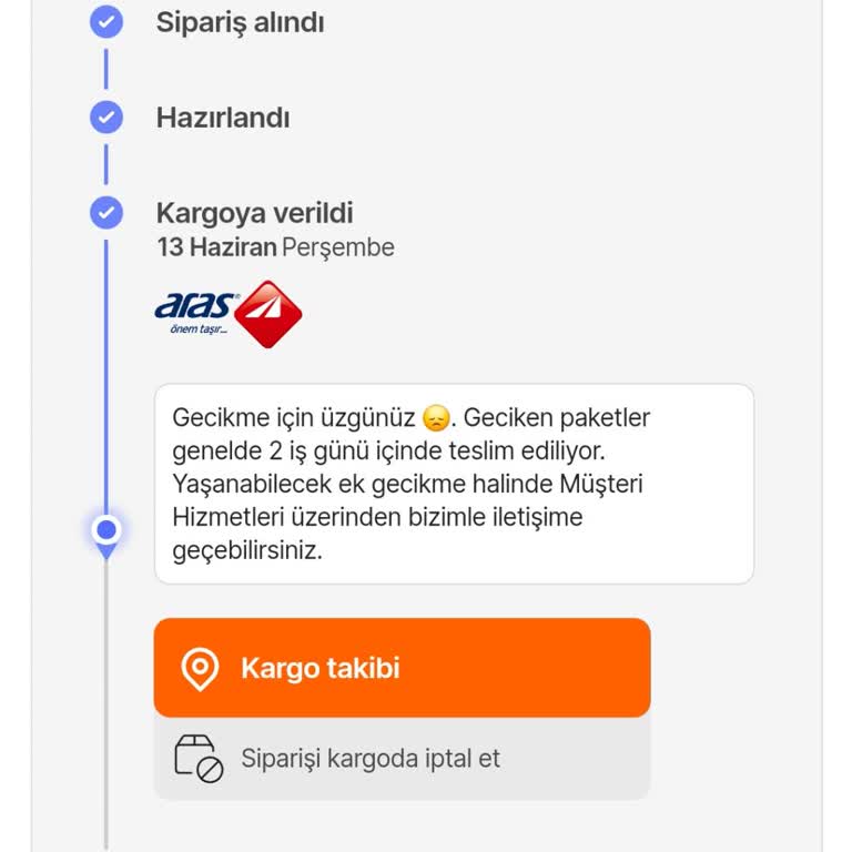 Aras Kargo Şubesinin Yalan Beyanı Ve Hepsiburada İlgisizliği