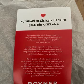 Boyner Defolu Ürünü Paketleyip Göndermişler