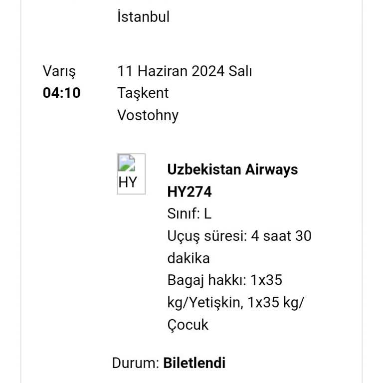 Uzbekistan Airways Özbek Air Hava Yolları