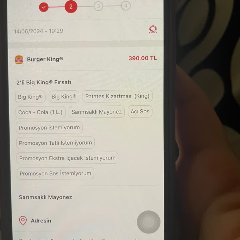 Burger King Sipariş Gelmiyor (Tıkla Gelsin)