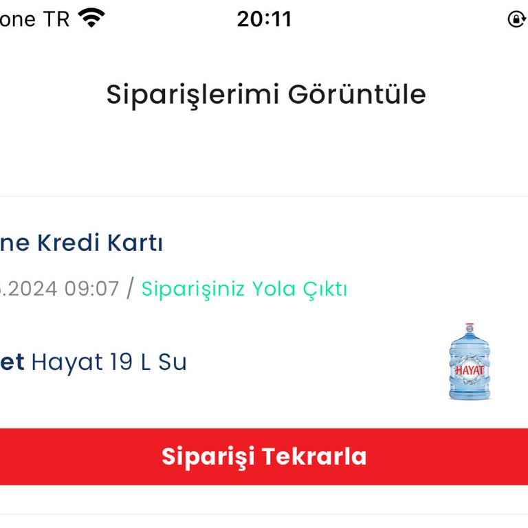 Hayat Su Su Siparişlerinde Yaşanan Gecikmeler Ve İletişim Sorunları