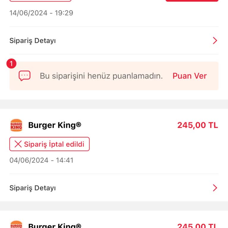 Burger King Alphard Şubedeki Umursamazlık