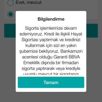 Garanti BBVA Pişmanlıktır Kimse Yardımcı Olmuyor