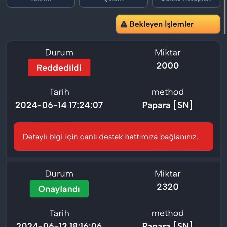 Fixbet Sitesinde Çekim Talebim Reddedildi Ve Paramı Alamıyorum