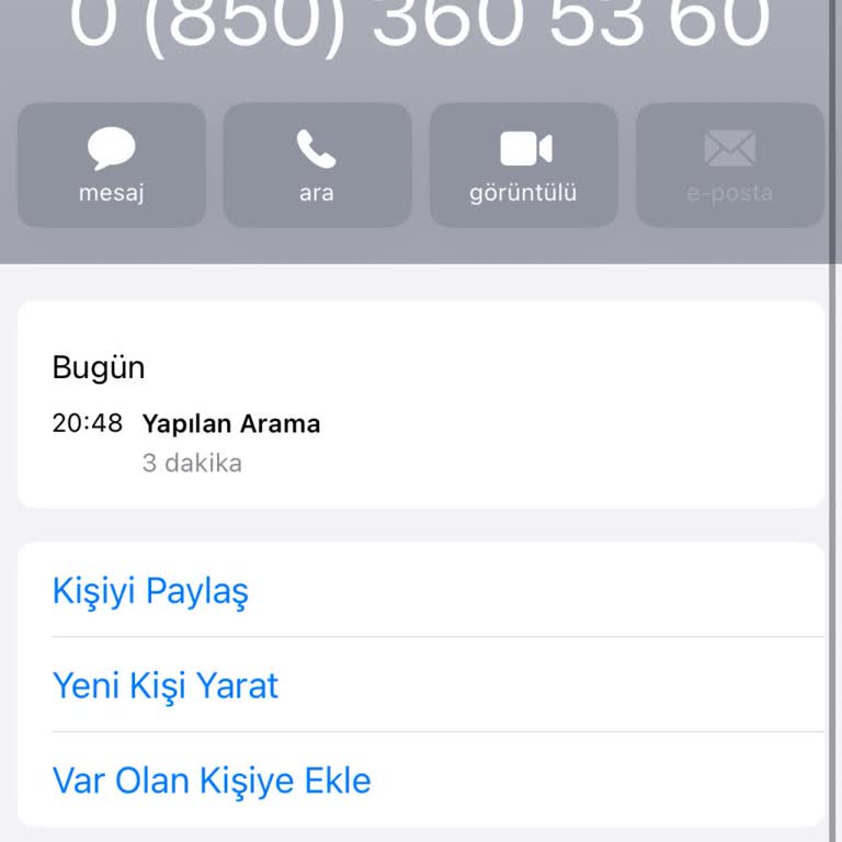 Yolcu 360 Ulaşılamıyor