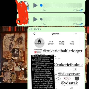 YDS Atak Online Dil Okulu Vaat Ettiği Eğitimi Sağlamıyor Boşa Gider Paranız Eğitim Sıfır