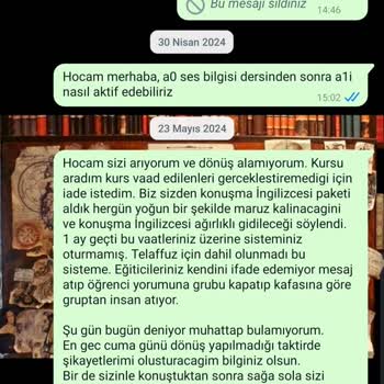 YDS Atak Online Dil Okulu Vaat Ettiği Eğitimi Sağlamıyor Boşa Gider Paranız Eğitim Sıfır
