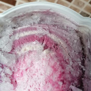 Algida Twister Forest 375g Dondurma Orman Meyveli Bozuk Çıktı