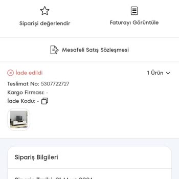 A101 3 Aydır Ürünü Göndermedi İade Yapmadı