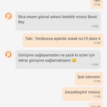 Trendyol Yemek Trendyol'un Restoran İle Arasındaki İletişimsizlik