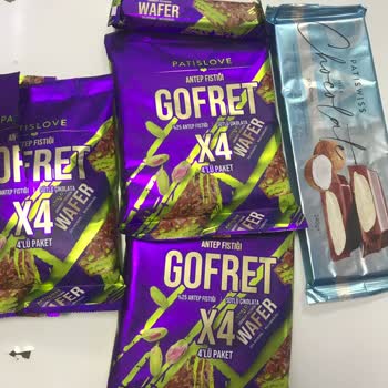 Patiswiss Antep Fıstıklı Gofret
