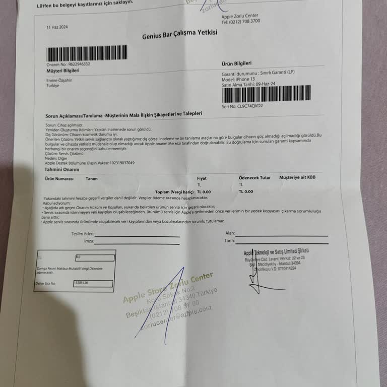 Teknosa Telefon Ertesi Gün Açılmadı