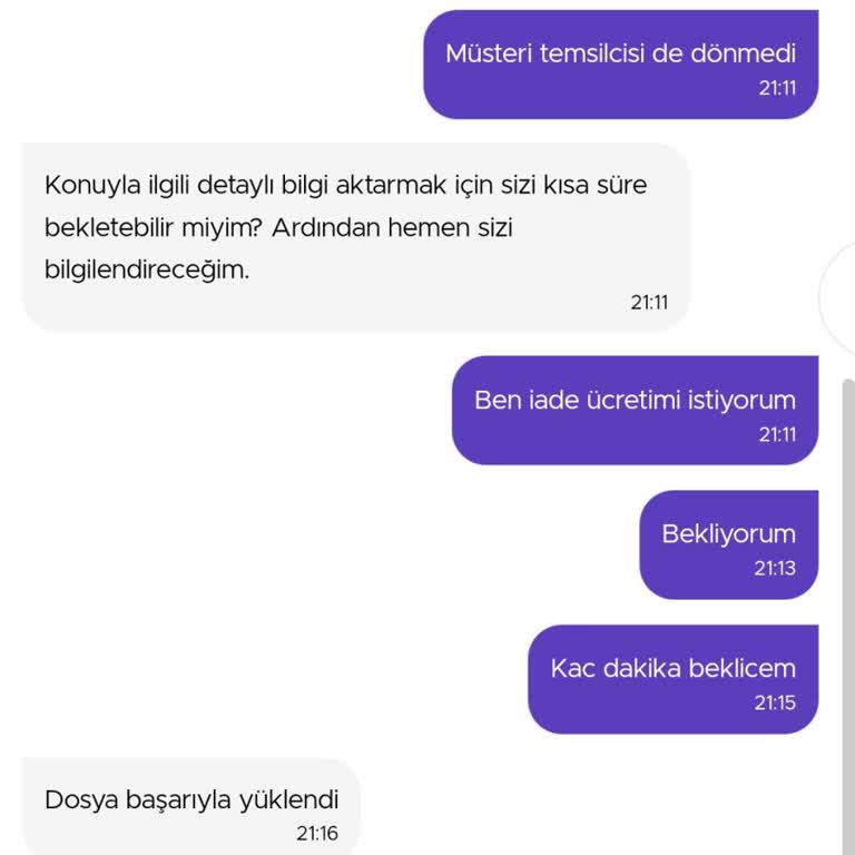 Getirden Sipariş Verdim Getirmediler