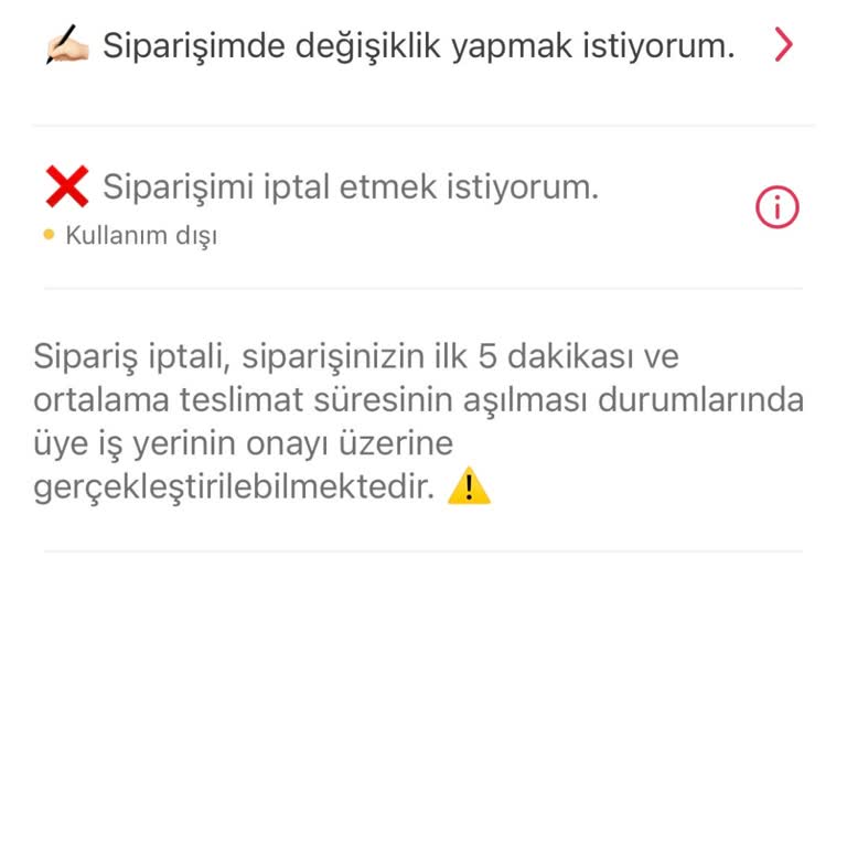 Yemeksepeti Hatay'dan Bir Saatte Gelemeyen Ve İptal Edilemeyen Hayat Dürüm