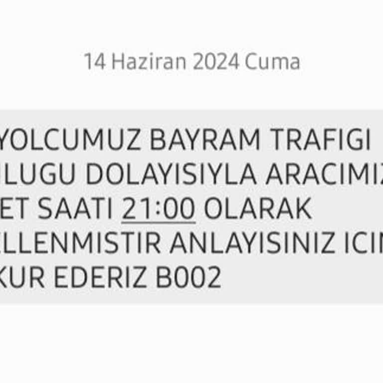 Isparta Petrol Turizm Otobüs Bileti İade