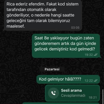 PortaVision İade Konusunda Mesajlara Bakmıyorlar