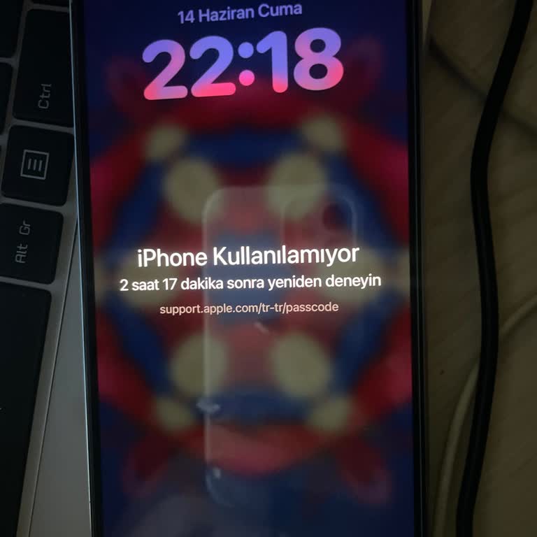 Apple İPhone Ekran Kilidi Doğru Girilmesine Rağmen Açılmıyor