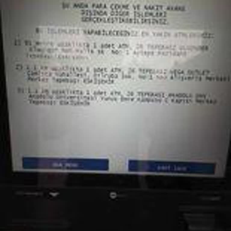 QNB-Enpara ATM Sinin Paraya El Koyması.