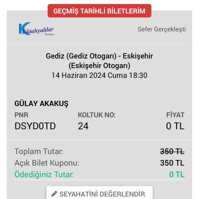 Kütahyalılar Turizm En Son Bineceğim Servis Kütahyalılar Servisi