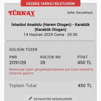 Obilet&Türkay Turizm Elele Yolcuları Mağdur Etmeye Sözleşmişler...