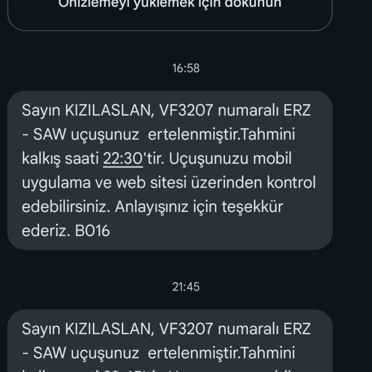 AJet (Anadolu Jet) Uçuş Rötarı Ve Kayıp Eşya Sorunu