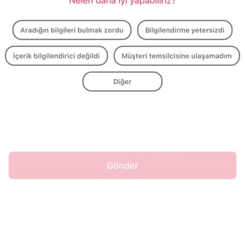 Komagene Fındıkzade Teslimat Erteleme