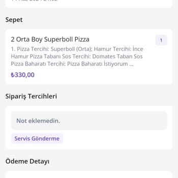 Getir'den Sipariş Verdim, Ne Yemek Geldi Ne De İade