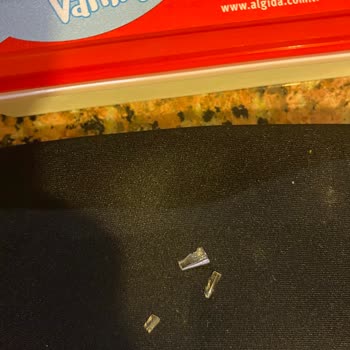 Algida Dondurmanın İçinden Cam Çıktı