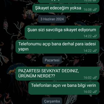 Tino Furniture'dan Aldığım Ürün Teslim Edilmedi, Acil Çözüm Bekliyorum