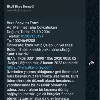 Finans Kuruluşları Adıyla Dolandırıcılık İlkeli Birey Burs