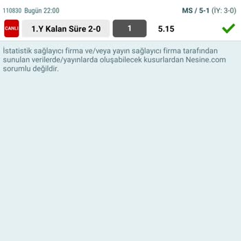Nesine Kazandığım Kuponu İptal Etti