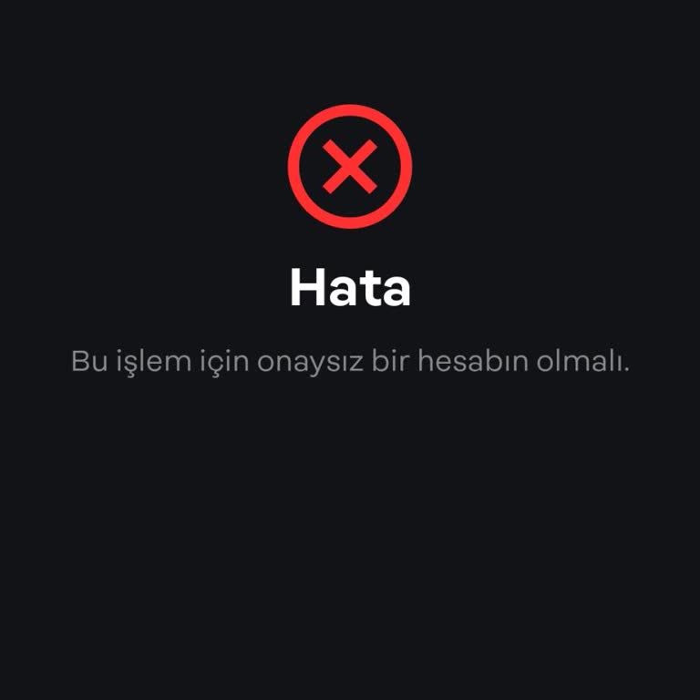 Papara Hesabı Onaylatma Uyarısı