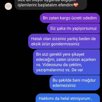 Qarmacha Yanıltıcı Müşteri Hizmeti Ve Eksik Ürün Teslimatı