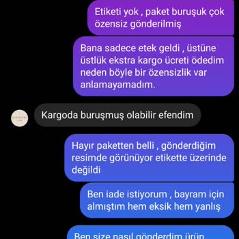 Qarmacha Yanıltıcı Müşteri Hizmeti Ve Eksik Ürün Teslimatı