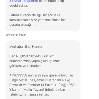 Hepsiburada Fatura Talebim Reddediliyor Geri Dönüş Sağlanmıyor