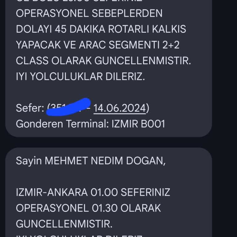 Metro Turizm Ve Obilet'in Duyarsız İşlemi