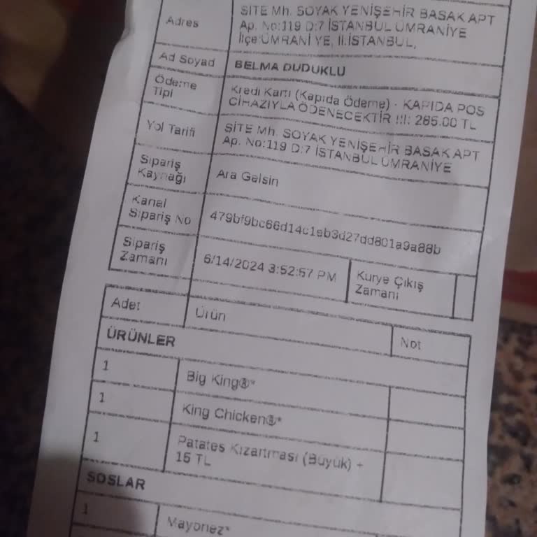 Burger King Hamburgerleri Sorununun Çözümü