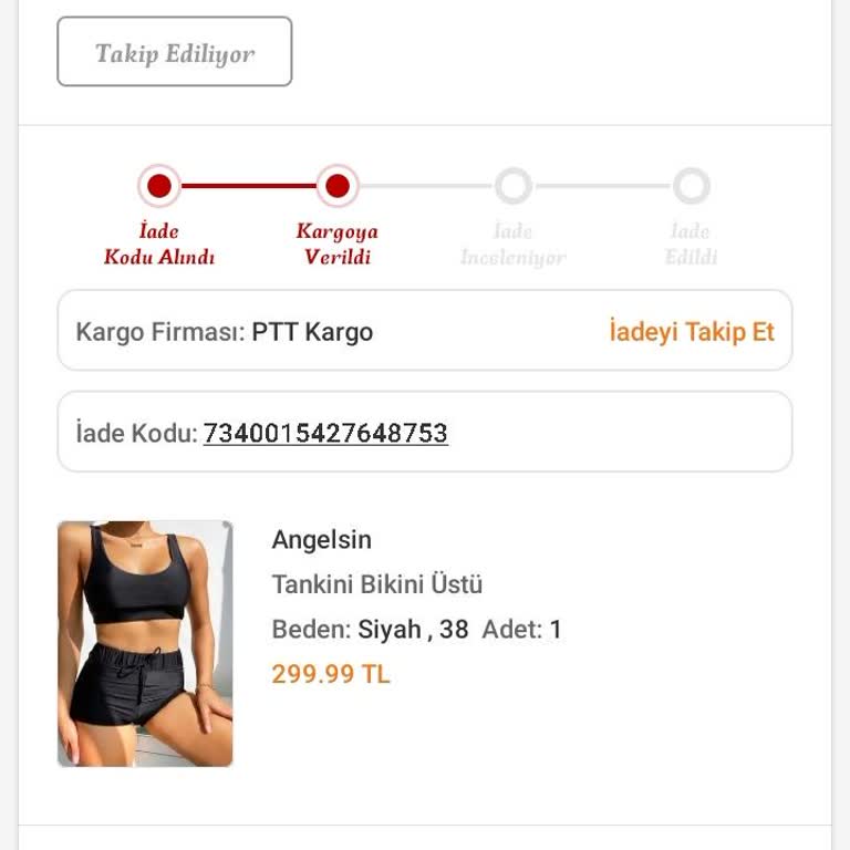 PTT Kargo Kargoyu Artık İade Edin