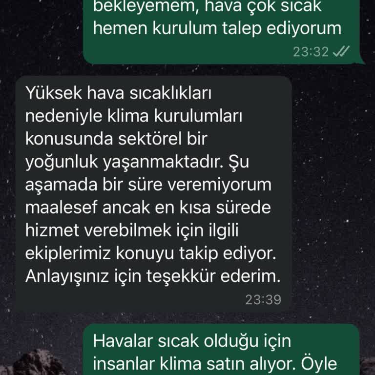 Samsung Klima Kurulamama Saçmalığı