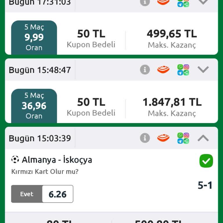 Bilyoner Ödeme Talebi İstiyorum