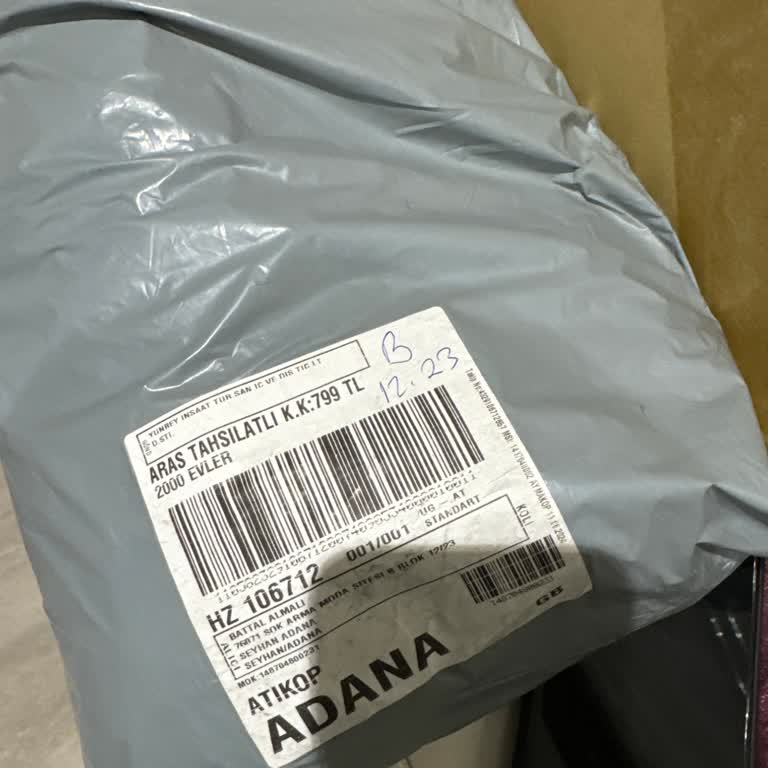 Yunbey İnşaat Yanlış Ürün Ve Beden Gönderimi