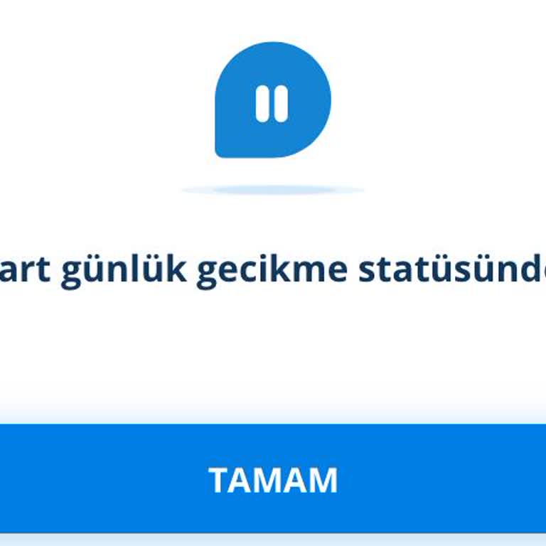 Denizbank Kart Gecikme Statüsü