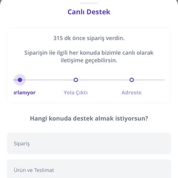 Getir Sipariş Israrla Gelmiyor