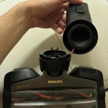 Philips Ev Aletleri XC8349/01 Dikey Şarjlı Süpürge Başlık