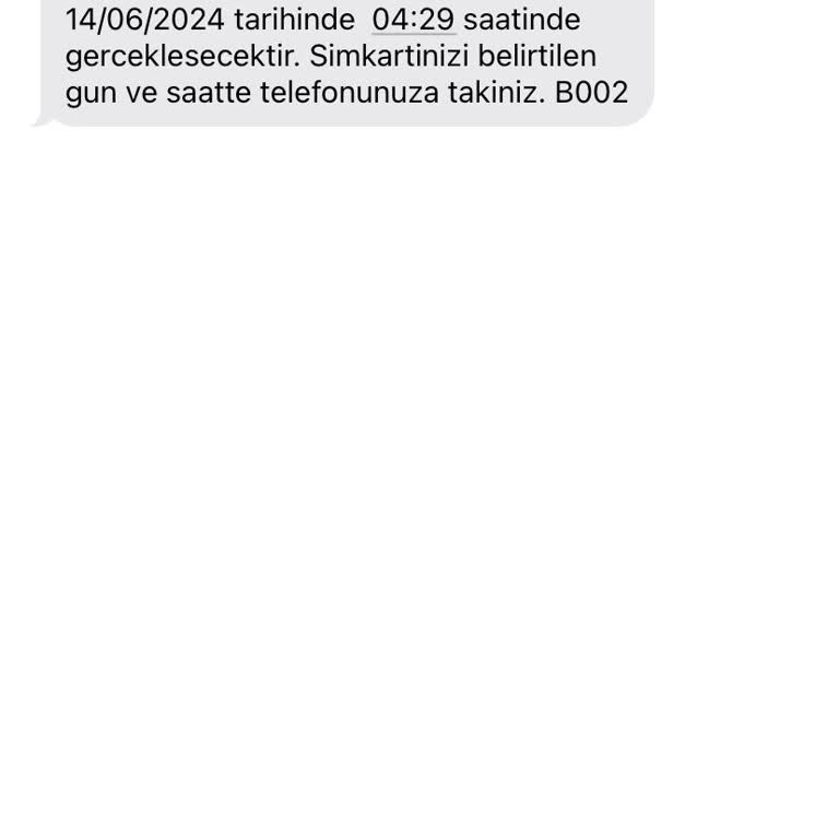 Turkcell'le Operatör Değişikliği