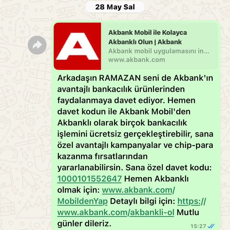 Akbank Chip Para Hediyemi Vermedi